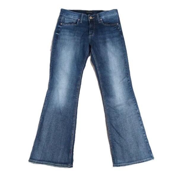 Silver Suki Bootcut Jean Women 32x30, Tag 30x31 Blue Denim Stretch Western - Picture 1 of 11